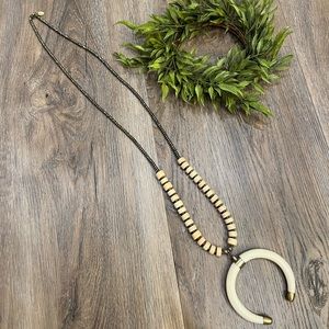 Betsy Pittard horn necklace